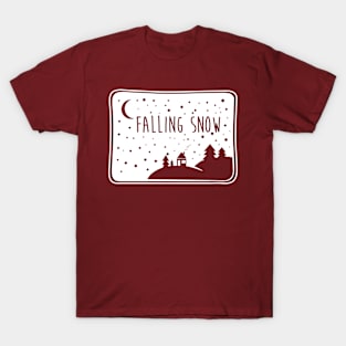 Falling Snow T-Shirt